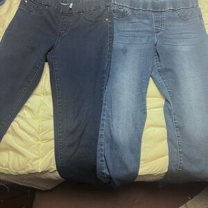 TWO PAIR JEGGINGS LOT